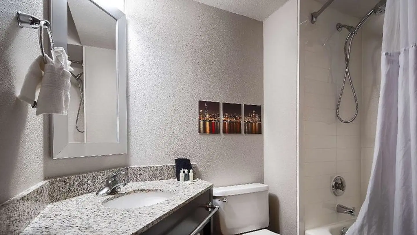 Quality Inn & Suites O'Hare/Elk Grove Badezimmer