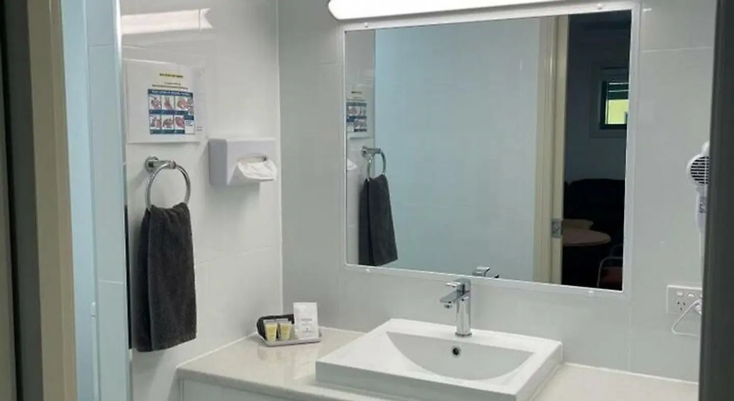 Motel Carnarvon Badezimmer