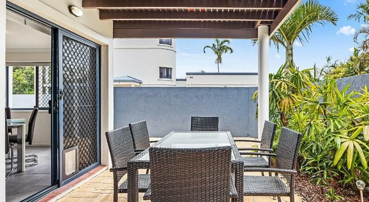 Grange Resort Hervey Bay Terrasse