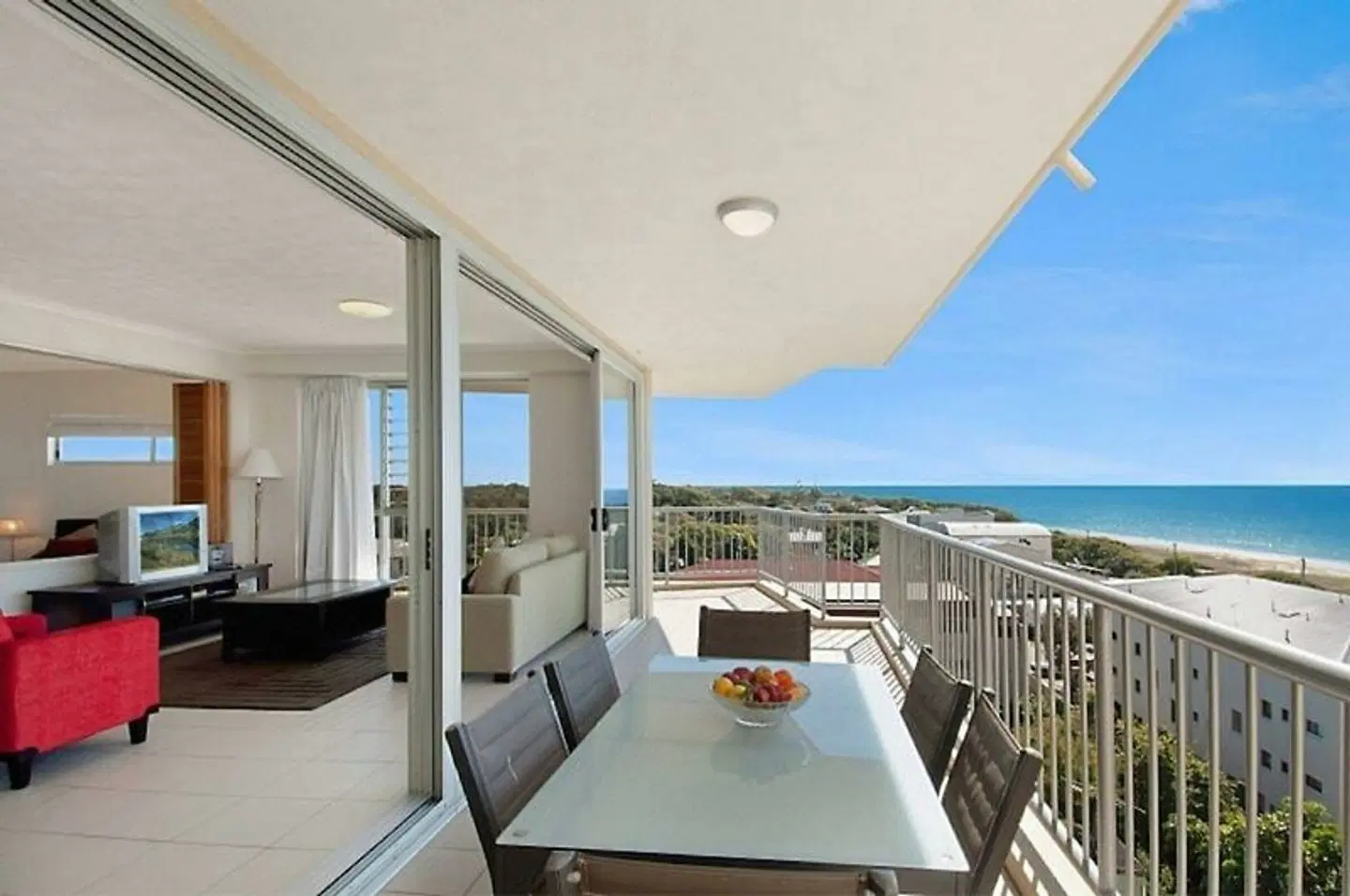 On The Beach Resort Bribie Island Terrasse