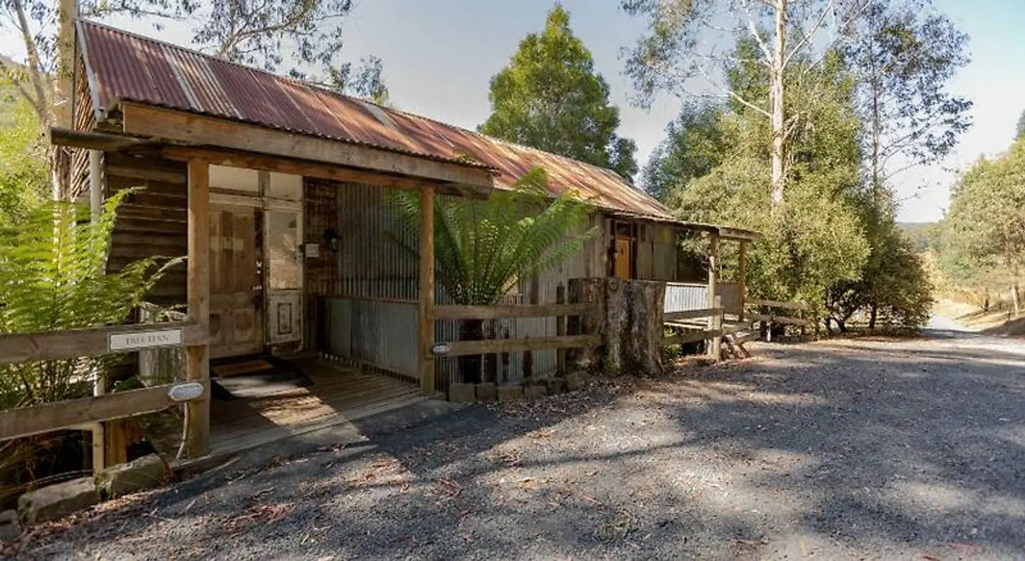 Toorongo River Chalets Terrasse