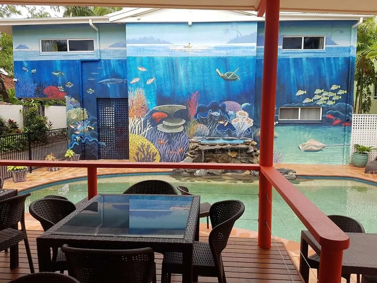 Port Douglas Motel Terrasse