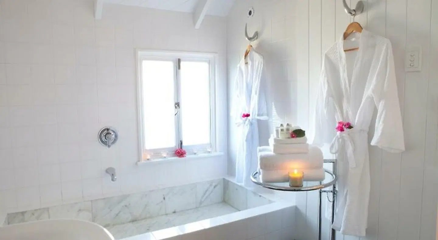 Port Douglas Cottage & Lodge Badezimmer