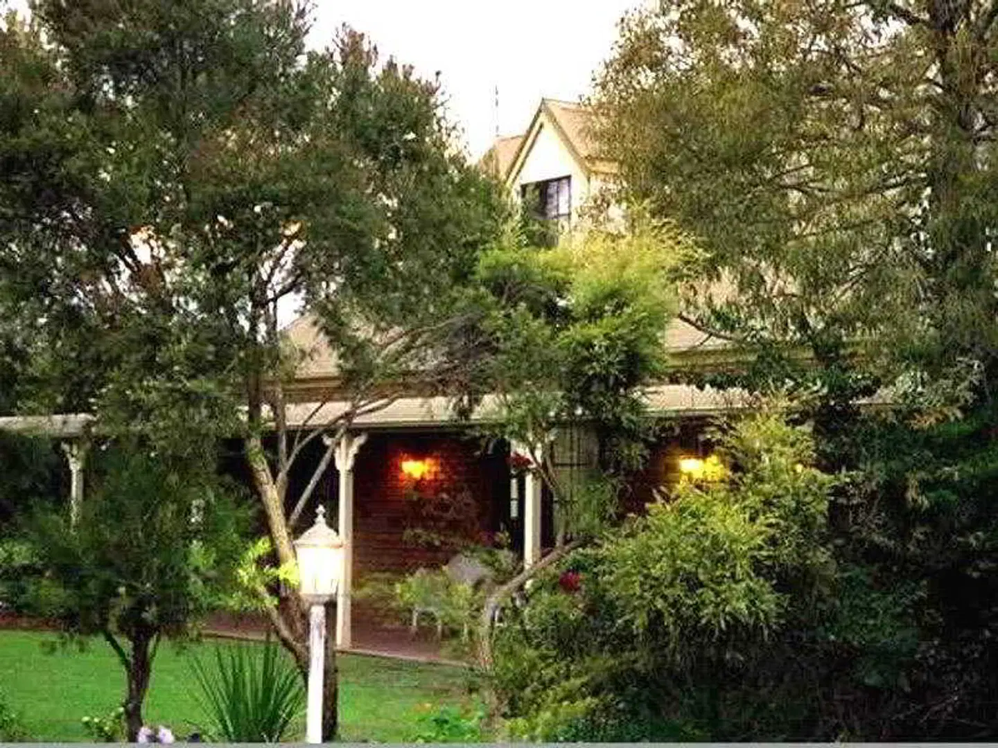Overlander Homestead Motel Garten