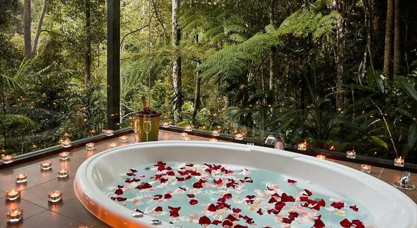 Crystal Creek Rainforest Retreat Badezimmer
