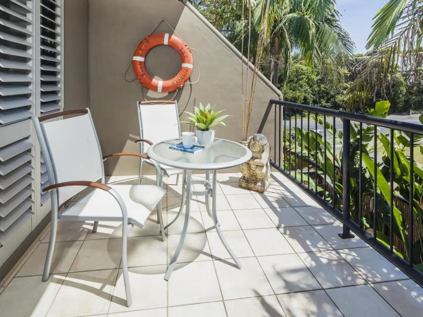 Julians Apartments Terrasse