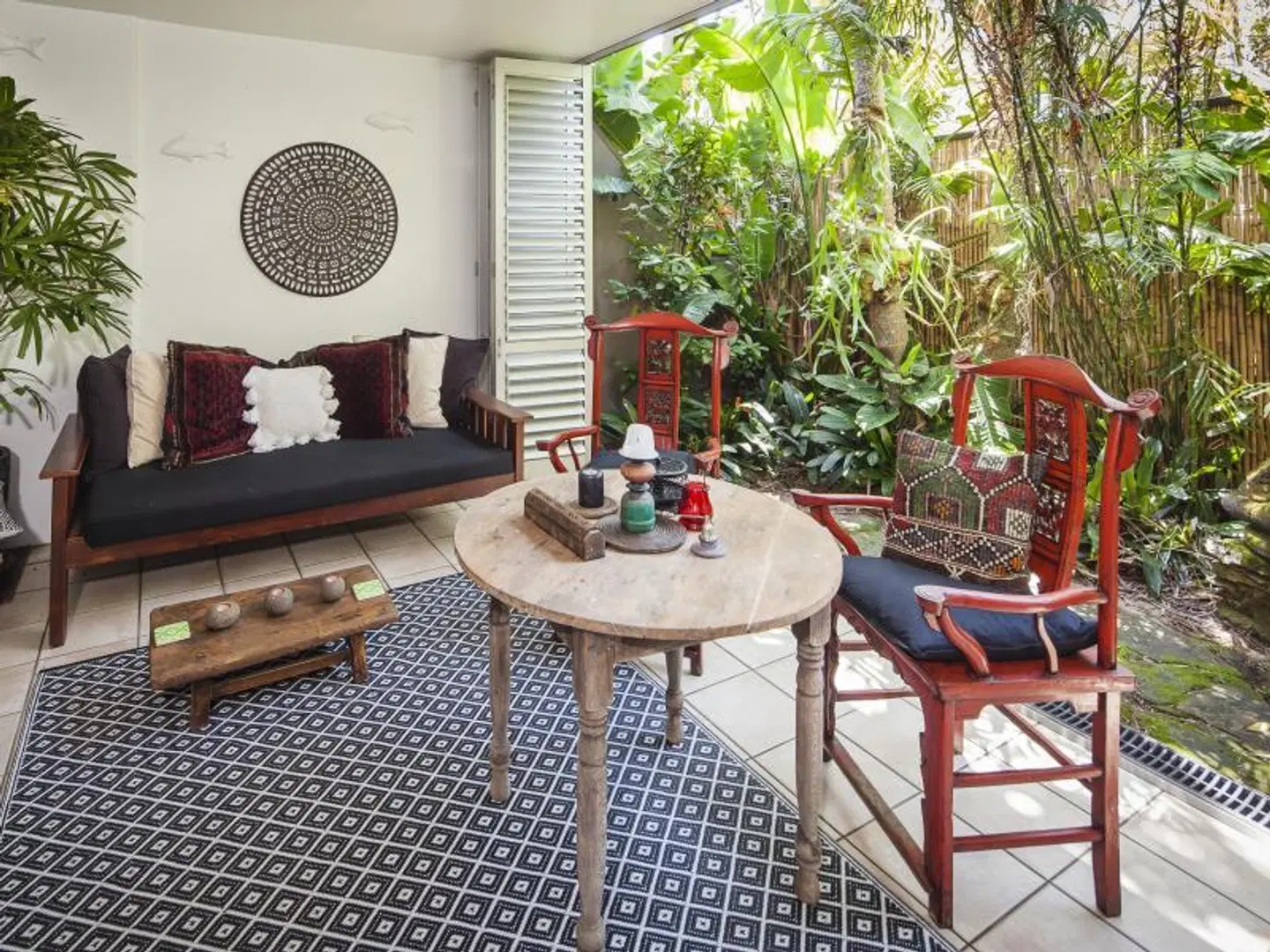 Julians Apartments Terrasse