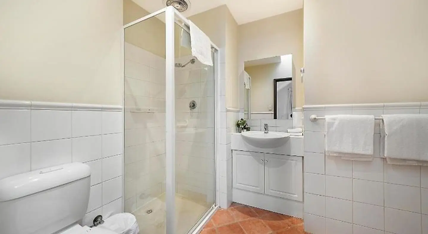 Port Mill Bed & Breakfast Badezimmer