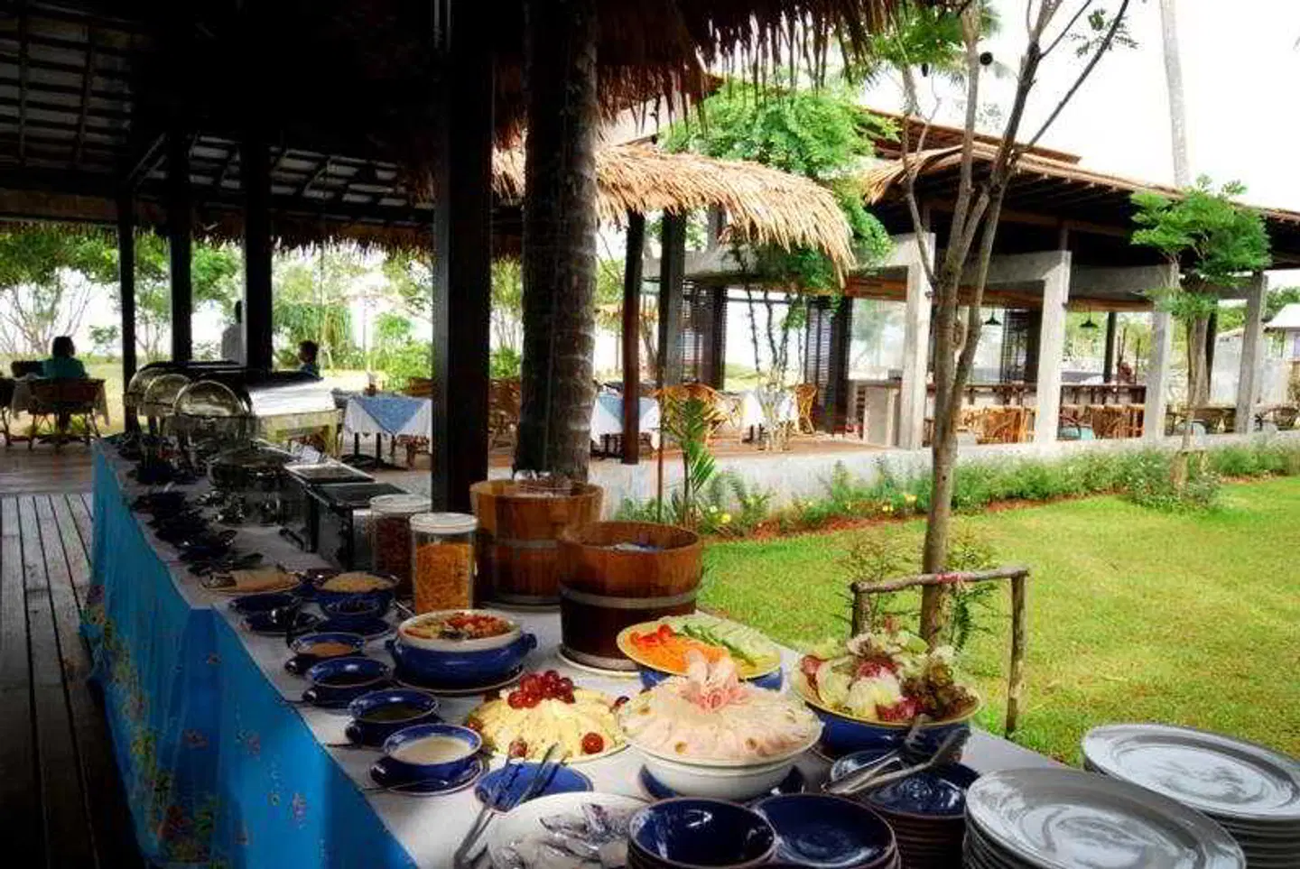 Islanda Hideaway Resort Terrasse