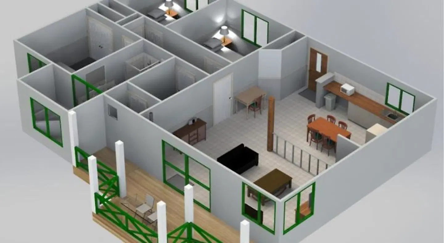 Bushy Lake Chalets MODEL_IMPRESSION