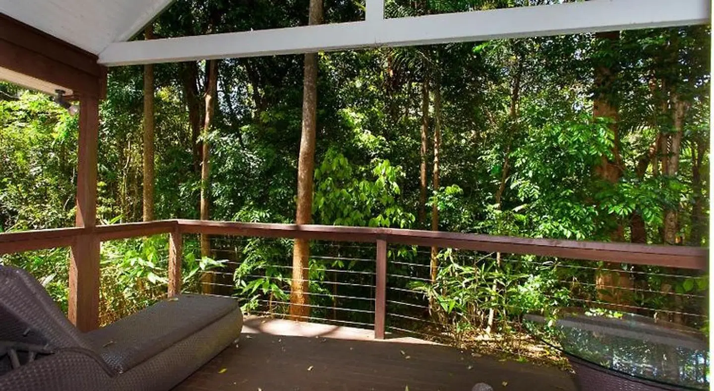 Songbirds Rainforest Retreat Terrasse
