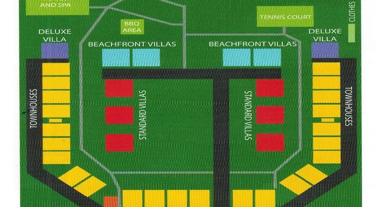 The Shores Holiday Apartments Landkarte