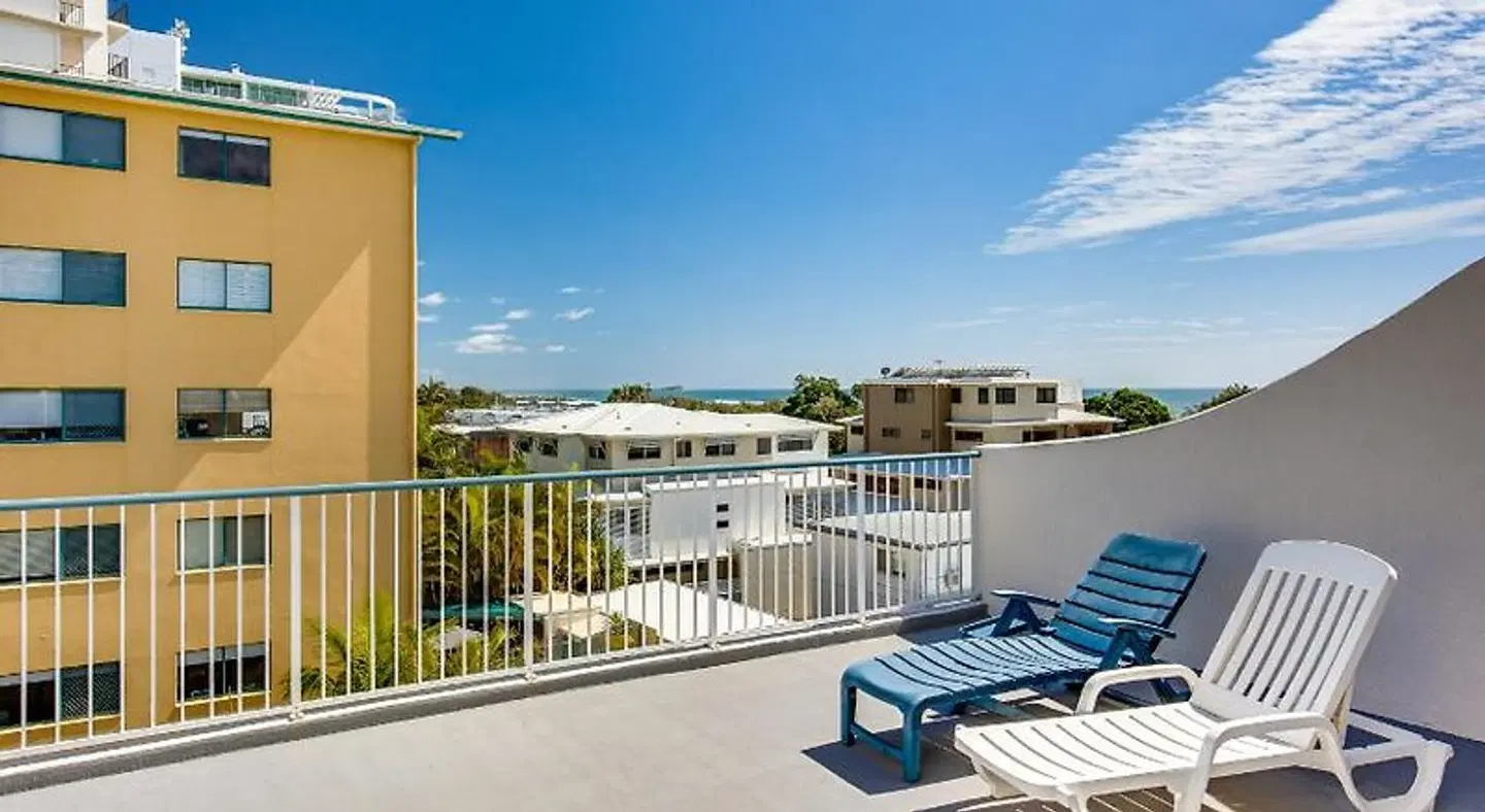Coral Sea Apartments Terrasse