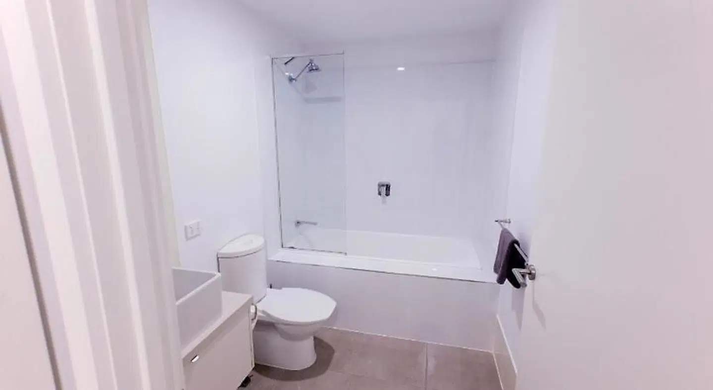 Melbourne Holiday Apartments Flinders Wharf Badezimmer