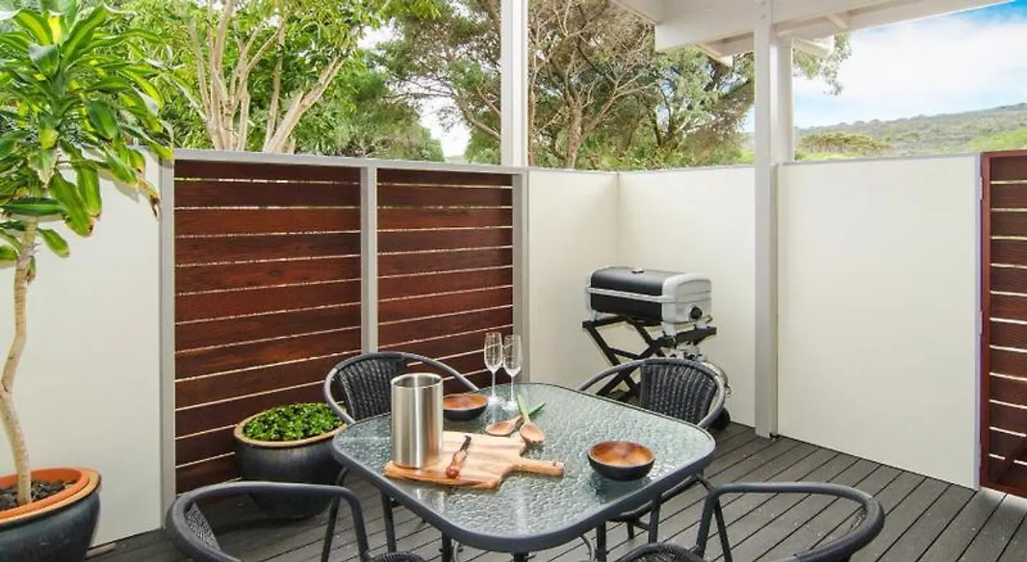Margaret River Beach Studios Terrasse