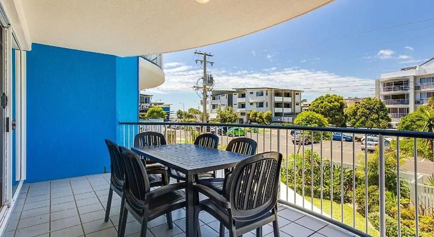 Coral Sea Apartments Terrasse