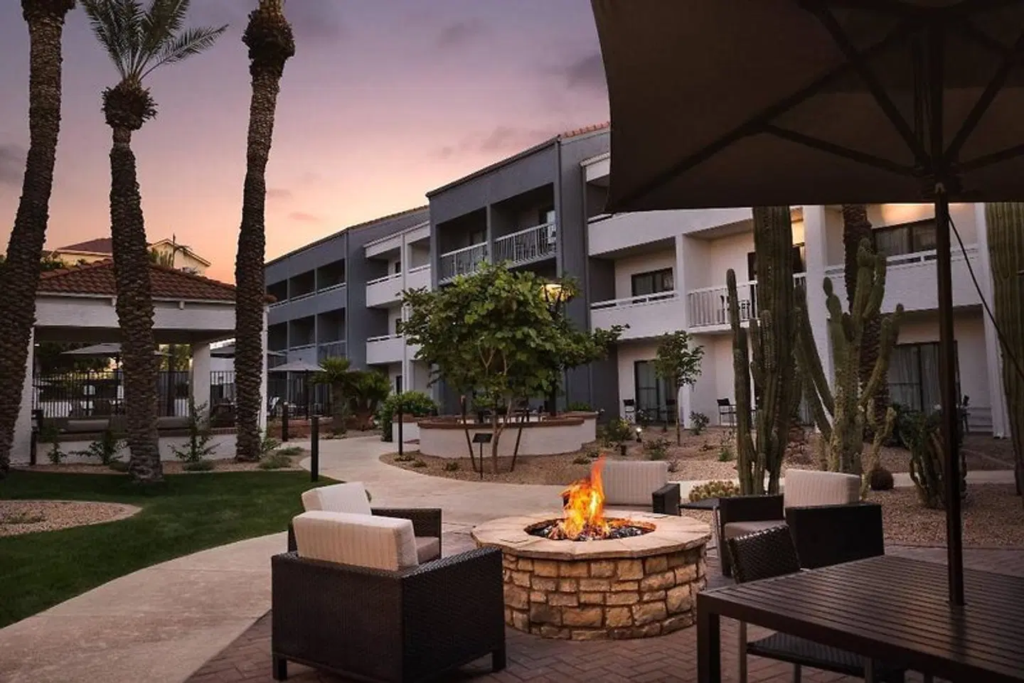Courtyard by Marriott Phoenix Mesa Terrasse