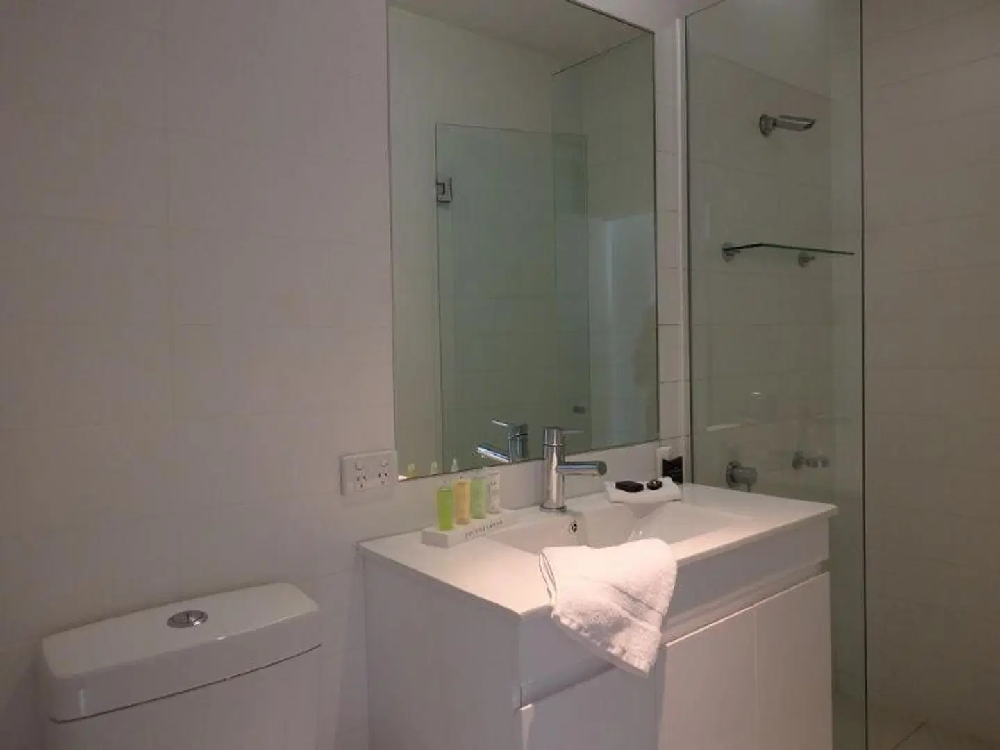 Hiigh Apartments Badezimmer