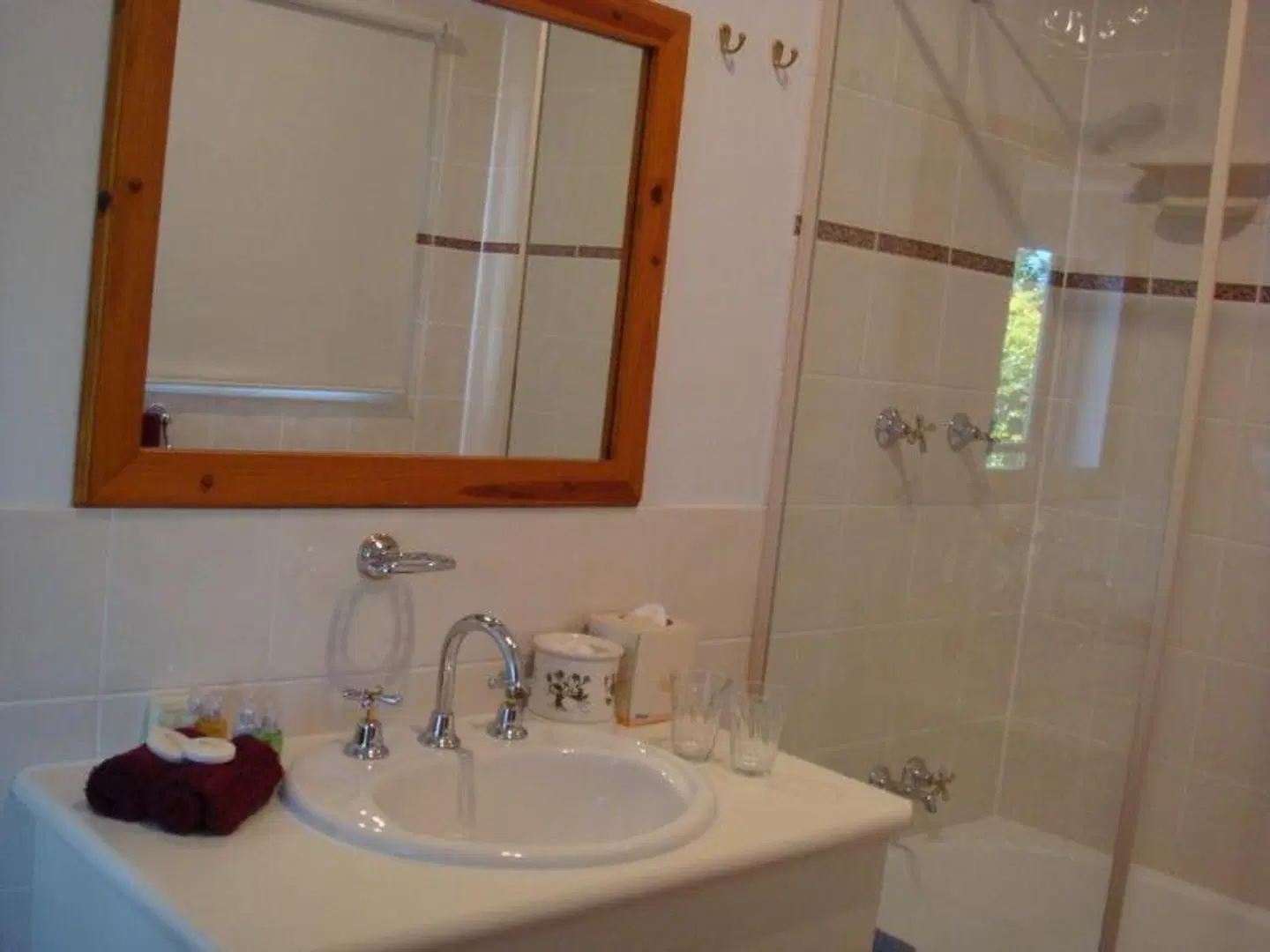 Camelot Boutique Accommodation Badezimmer