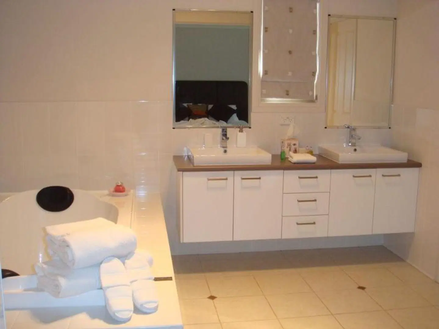 Camelot Boutique Accommodation Badezimmer