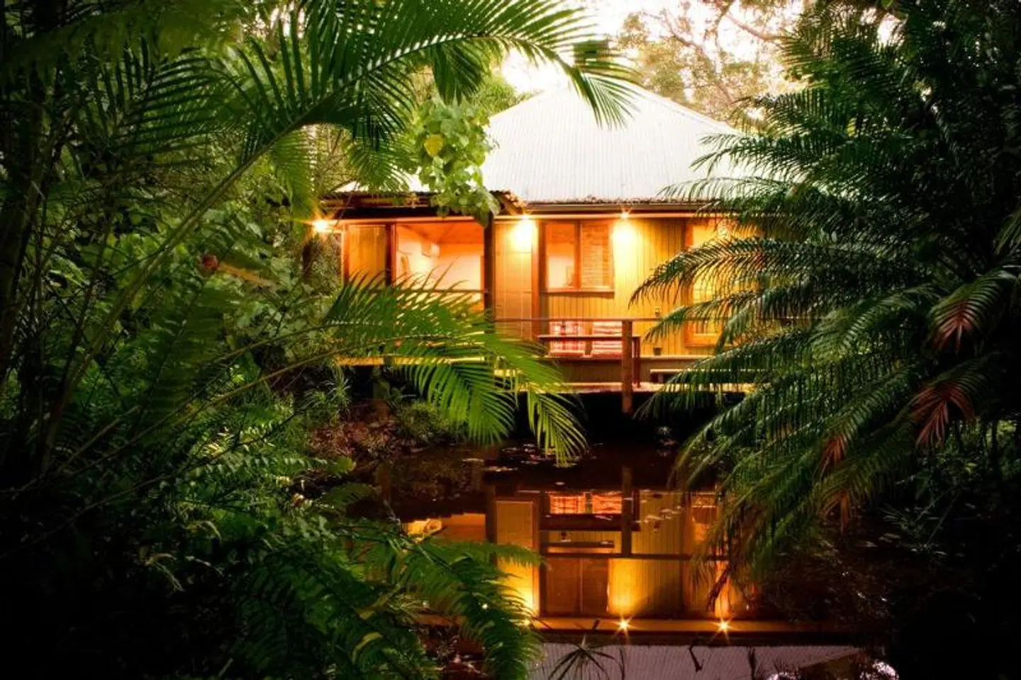 Hunchy Hideaway Terrasse