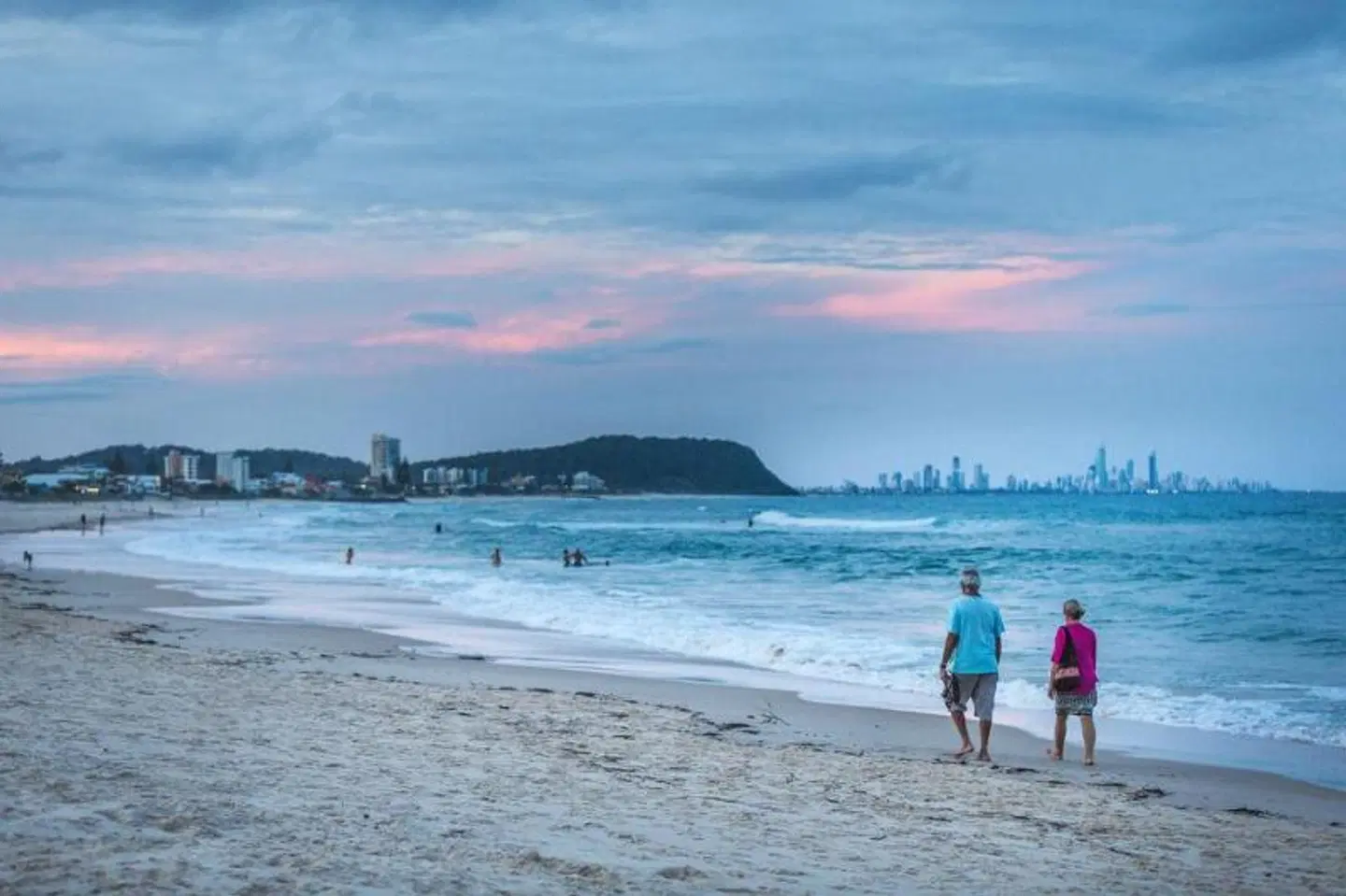 Currumbin Sands On The Beach Strand