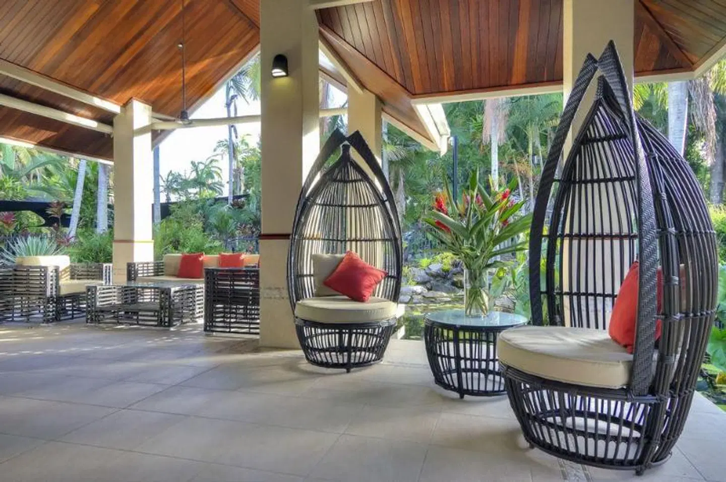 Paradise Links Resort Port Douglas Terrasse