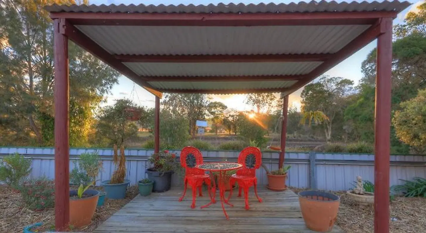 Boonah Motel Terrasse