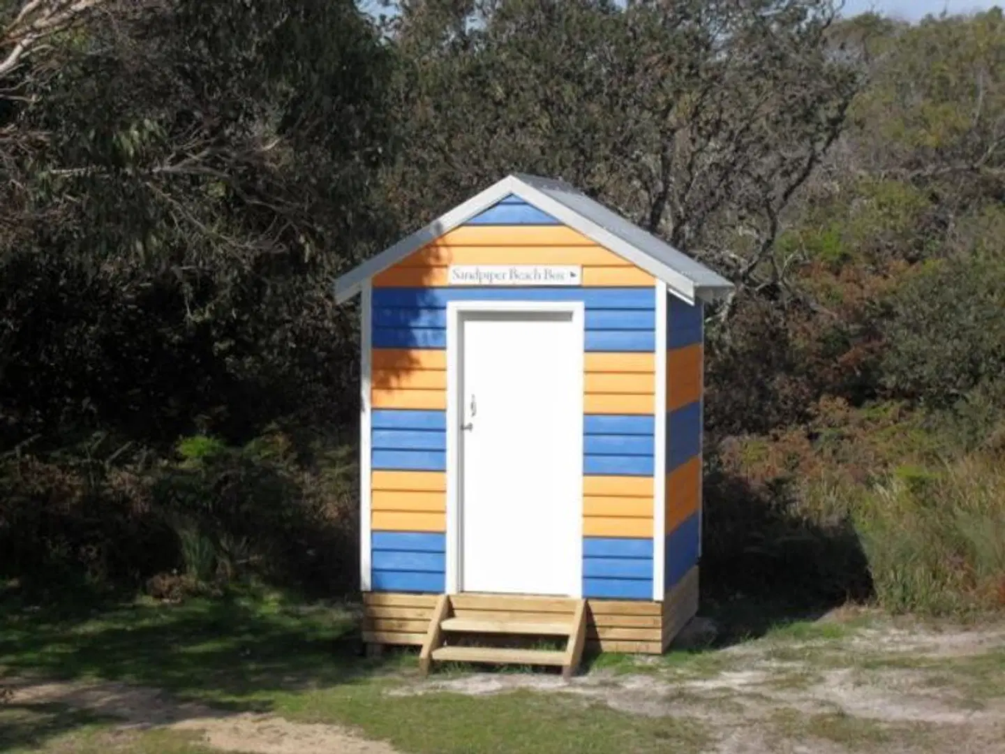 Sandpiper Ocean Cottages Garten