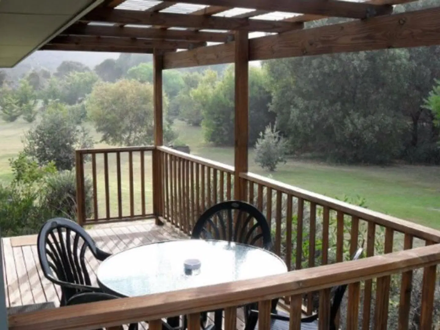 Sandpiper Ocean Cottages Terrasse