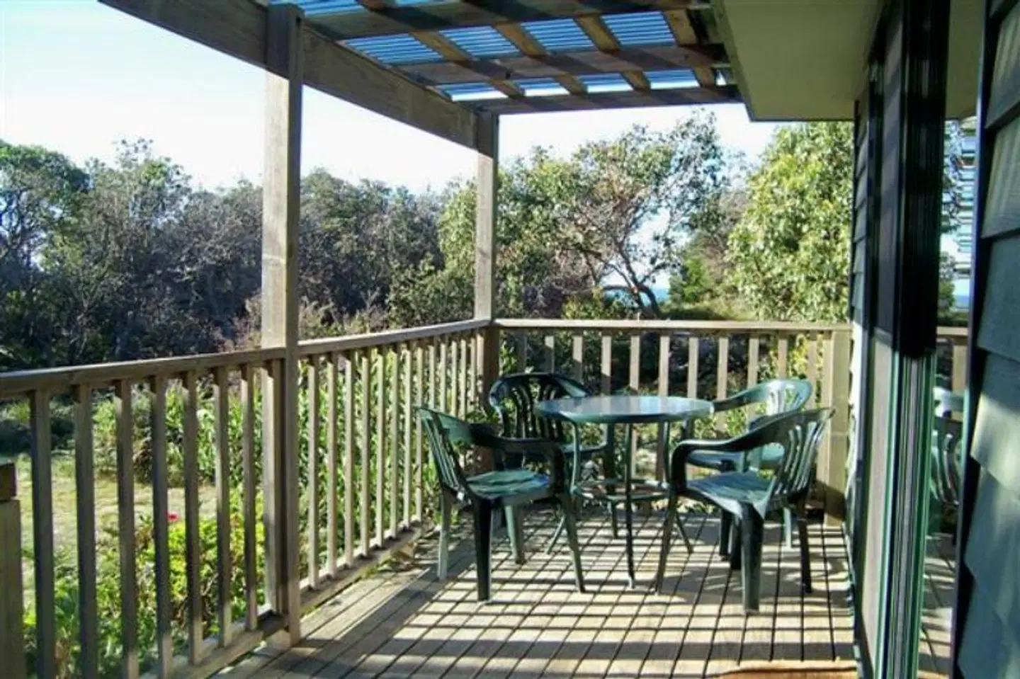 Sandpiper Ocean Cottages Terrasse