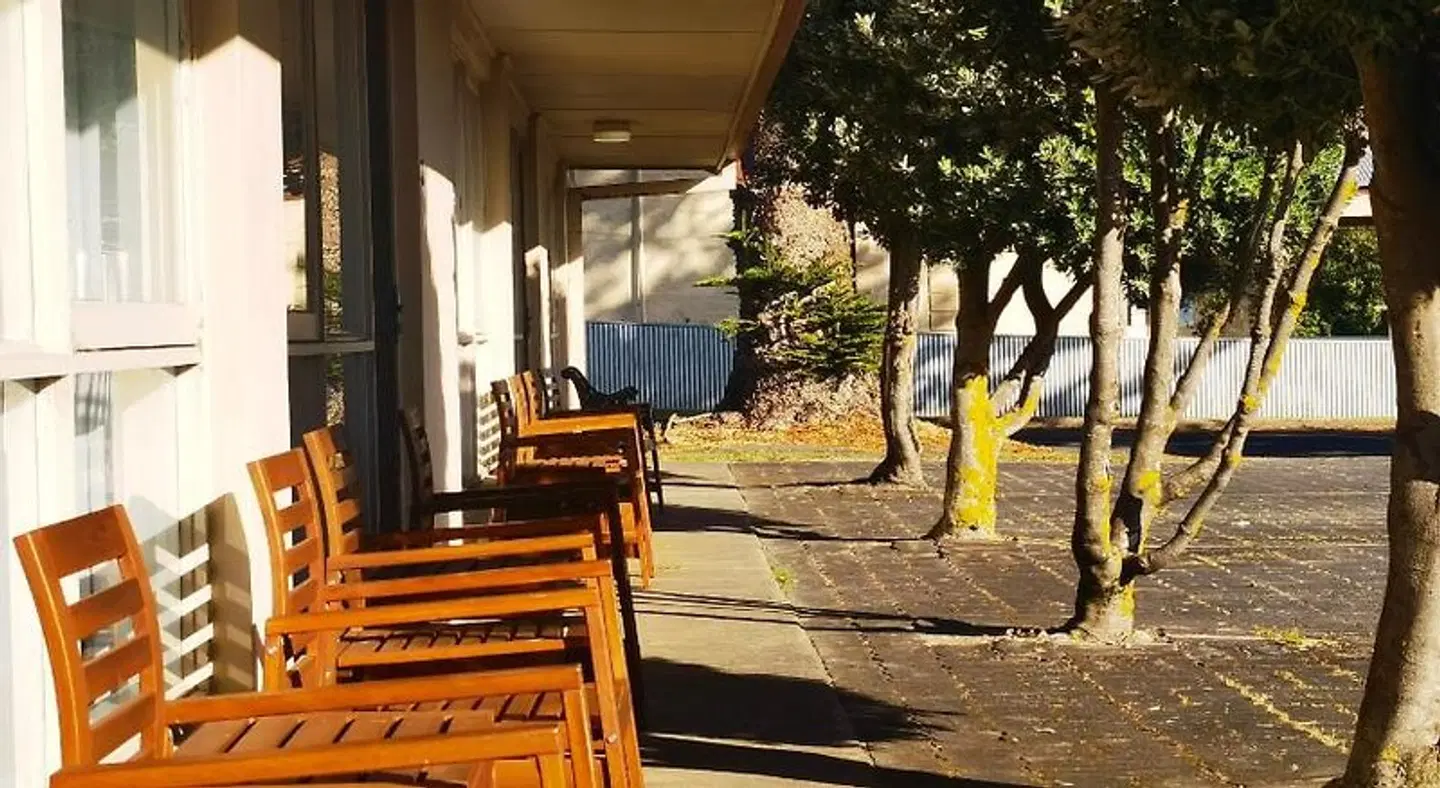 Beachport Motor Inn Terrasse