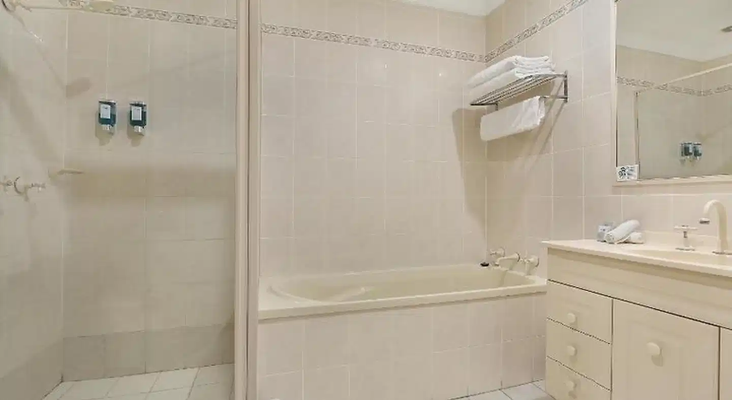 Wollongong Serviced Apartments Badezimmer