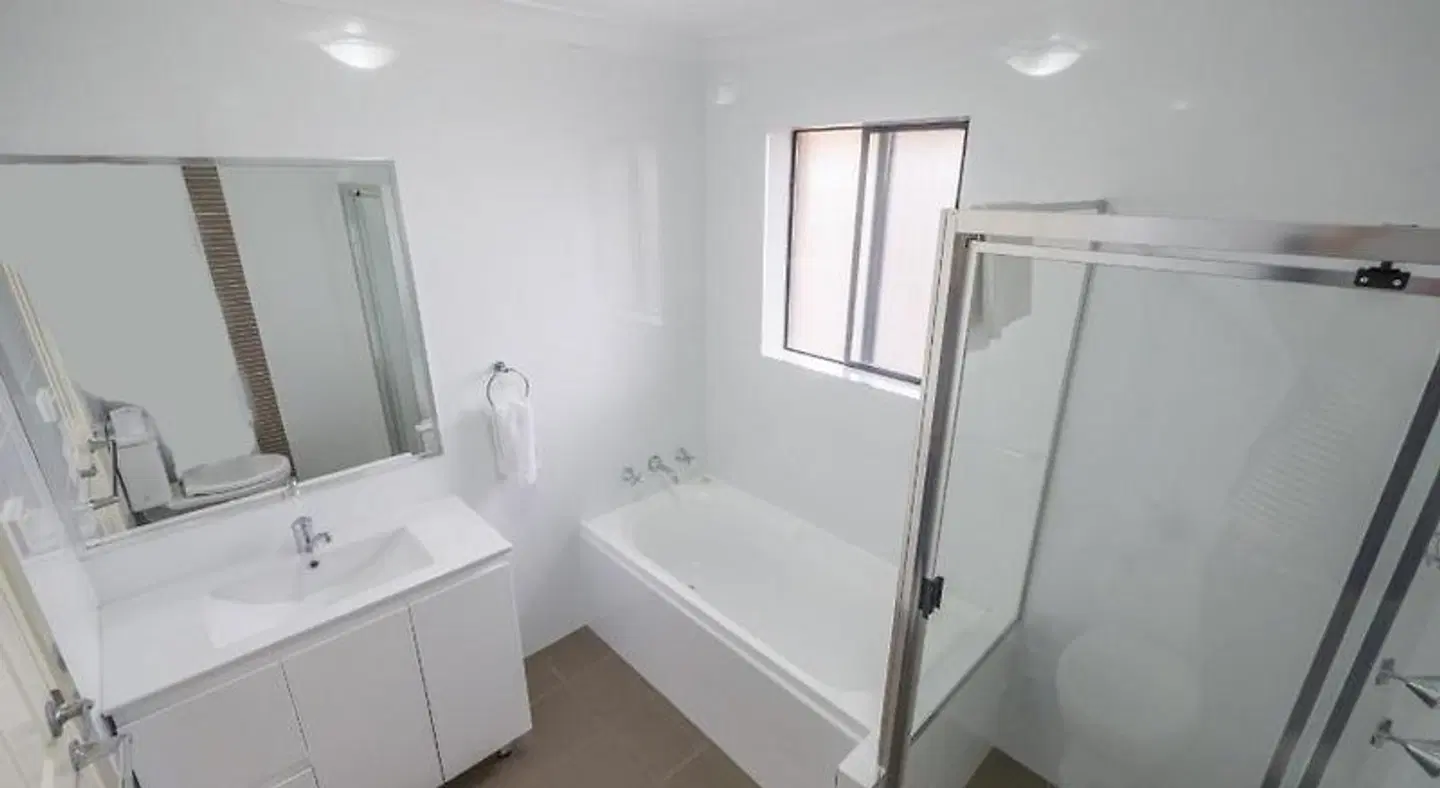 Parkside Apartments at Thomas St Badezimmer