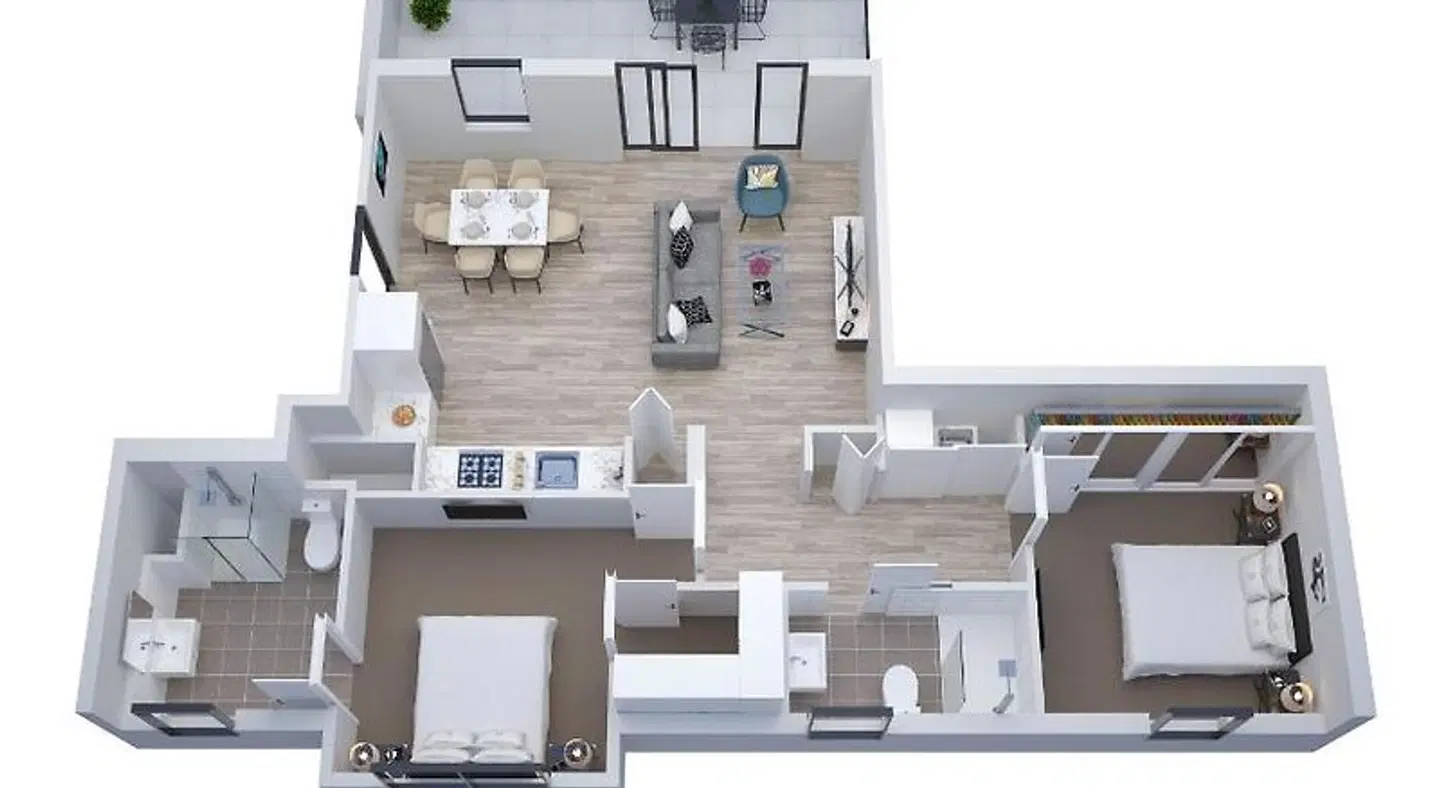 Manhattan Apartments - Notting Hill MODEL_IMPRESSION