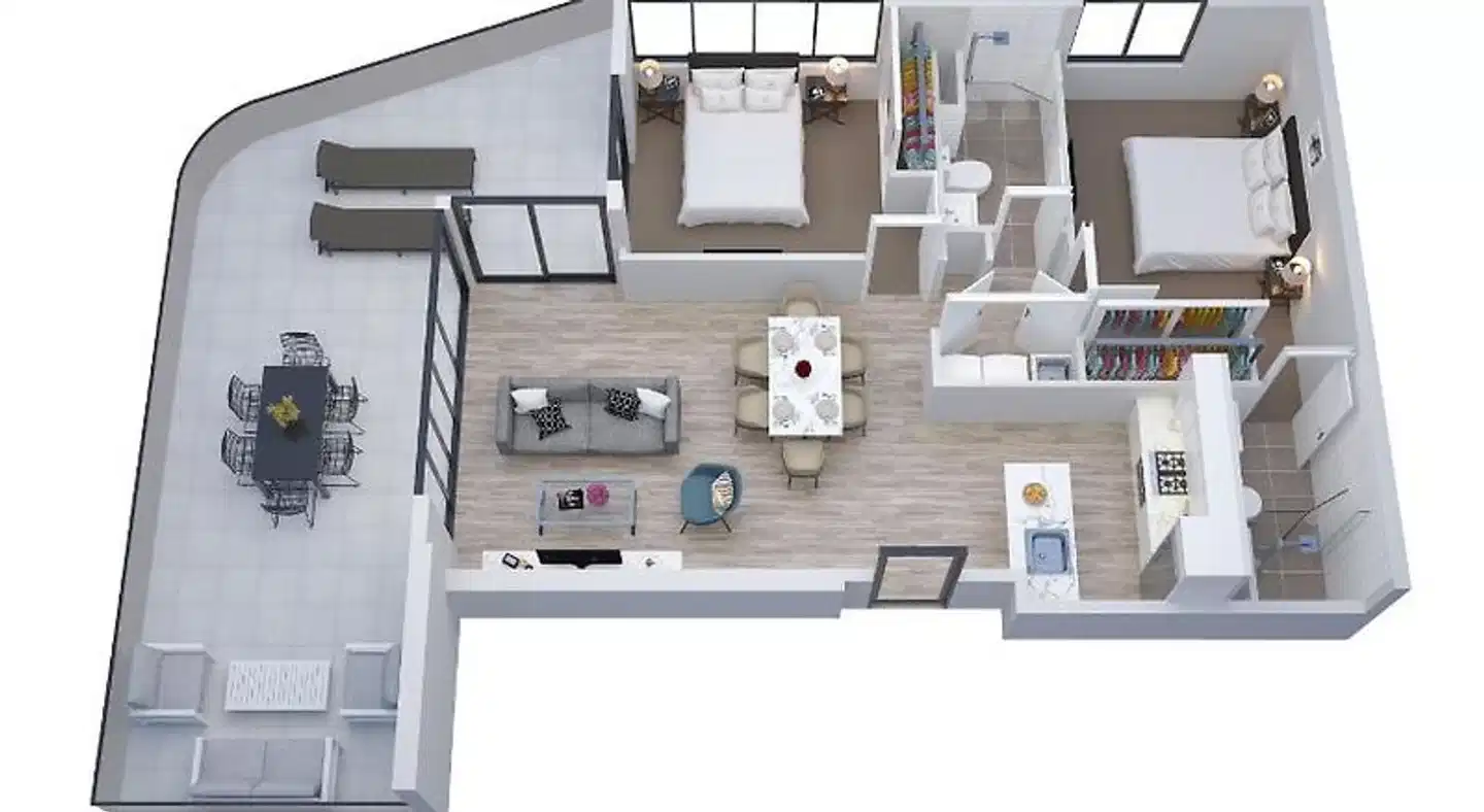 Manhattan Apartments - Glen iris Modellaufnahme