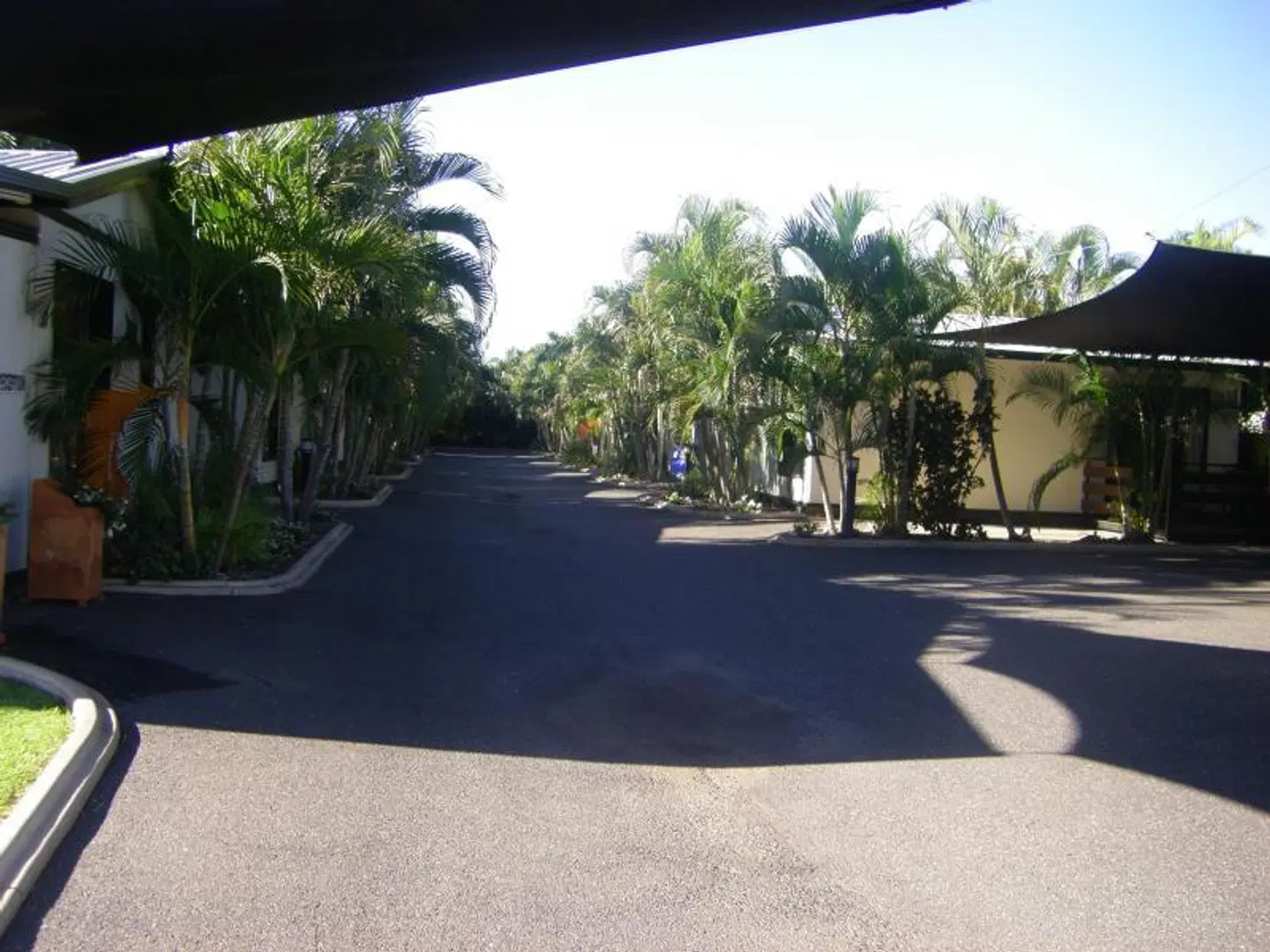 Emerald Motel Apartments Terrasse