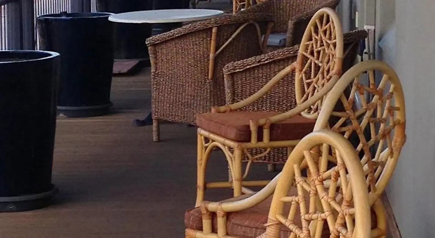The York Palace Hotel Terrasse