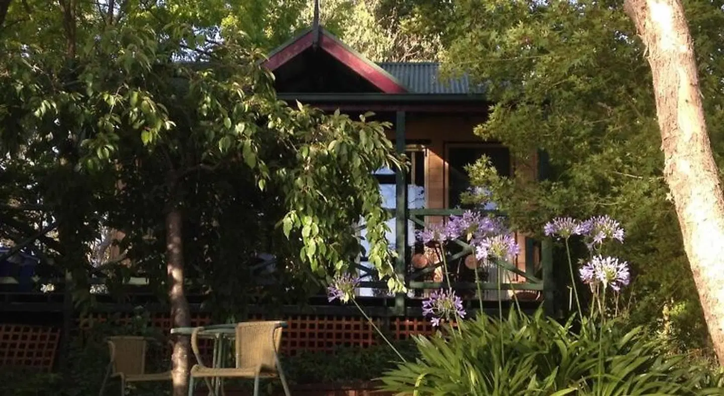 Willowlake Cottages Terrasse