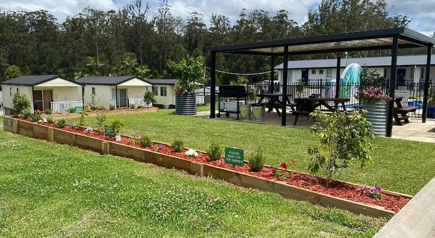 Timbertown Motel Garten