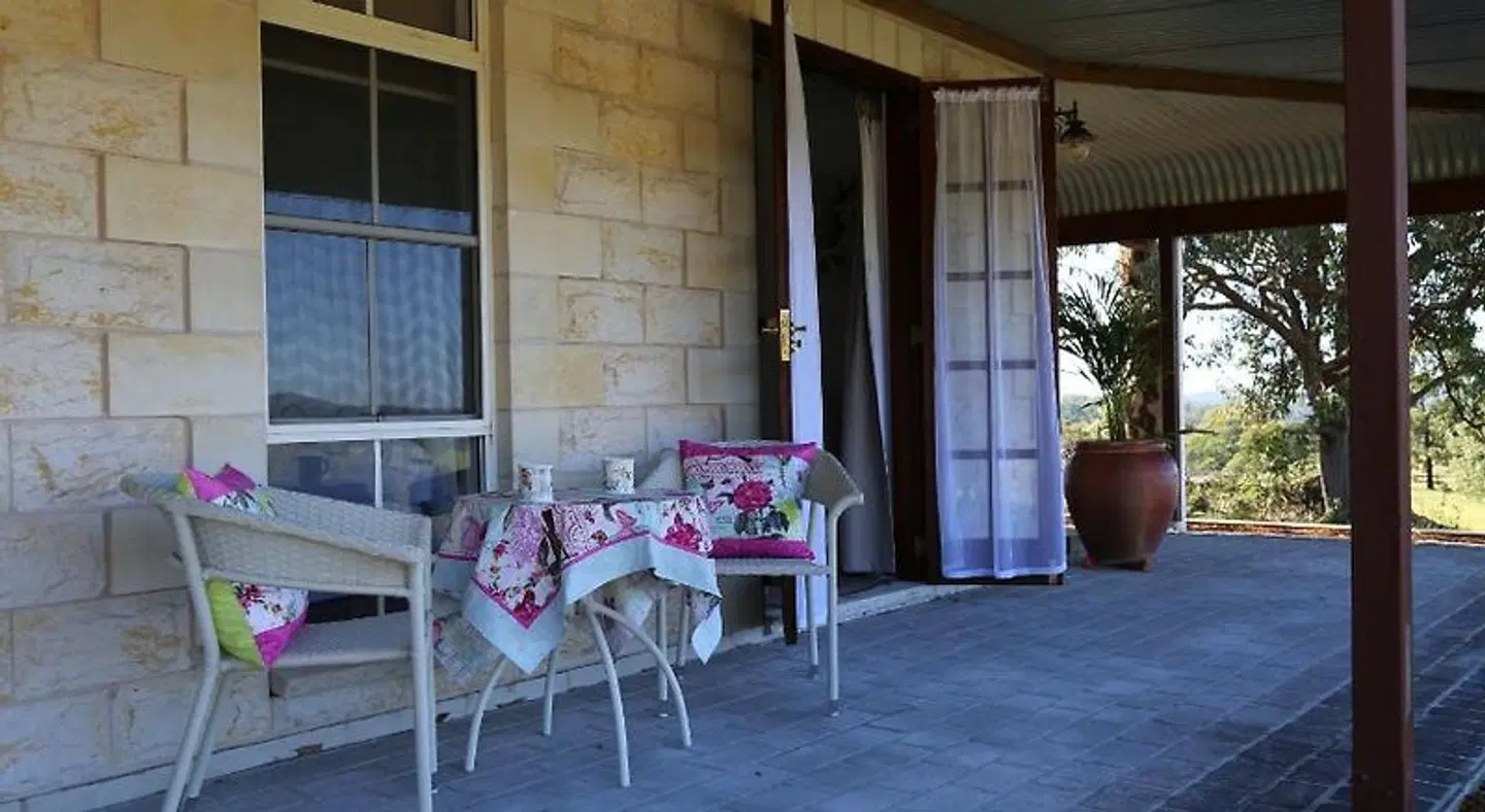 BellbirdHill Bed & Breakfast Terrasse