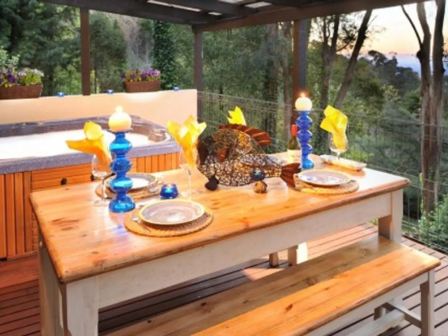 Holly Lodge Terrasse