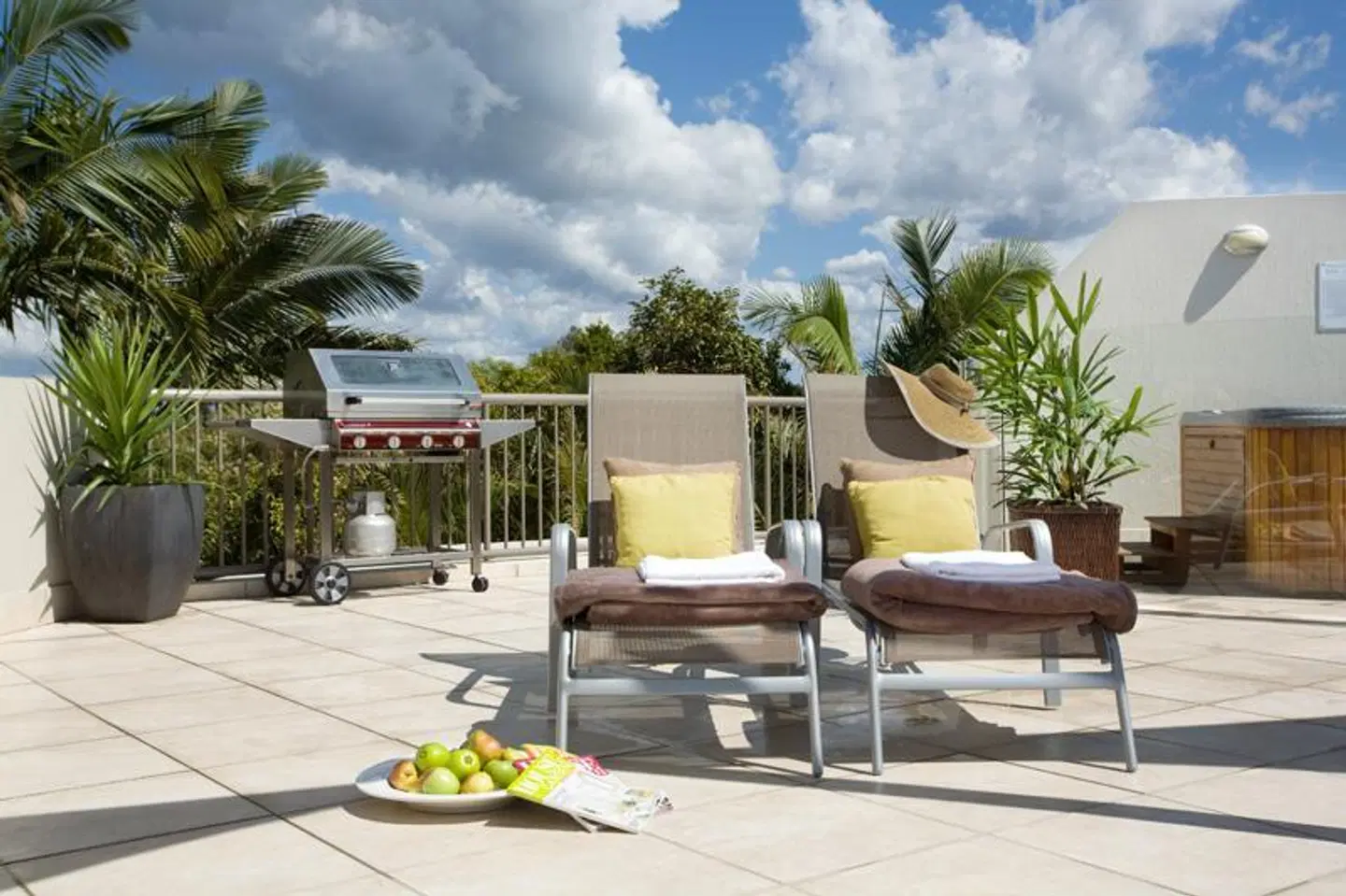 Noosa Tropicana Terrasse