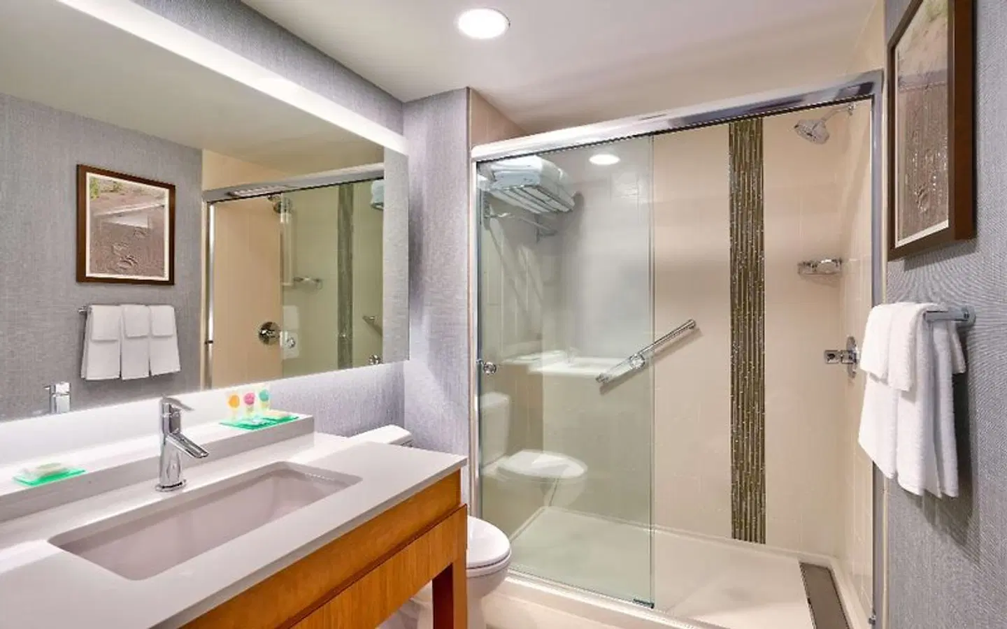 Hyatt Place Anchorage-Midtown Badezimmer