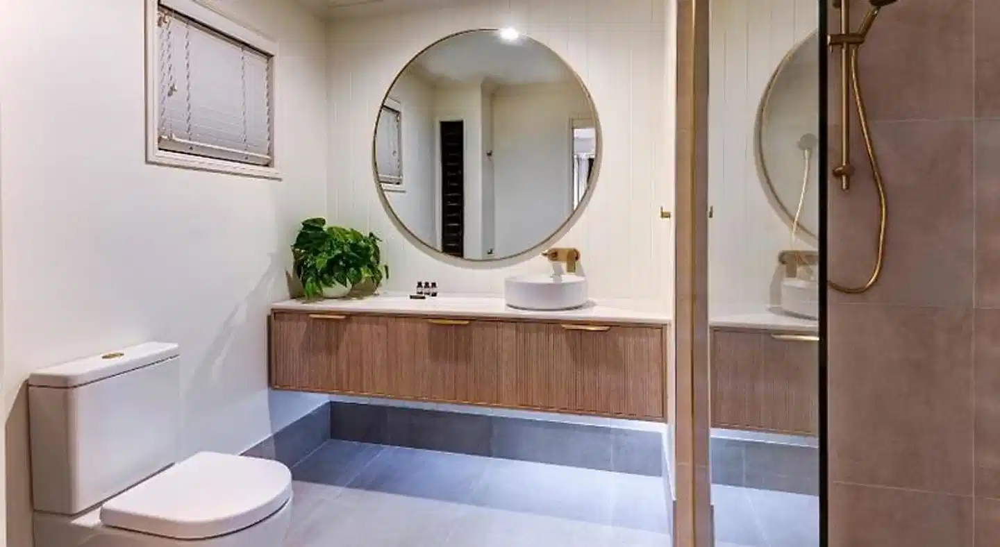 Stunning Panorama Apartments Badezimmer