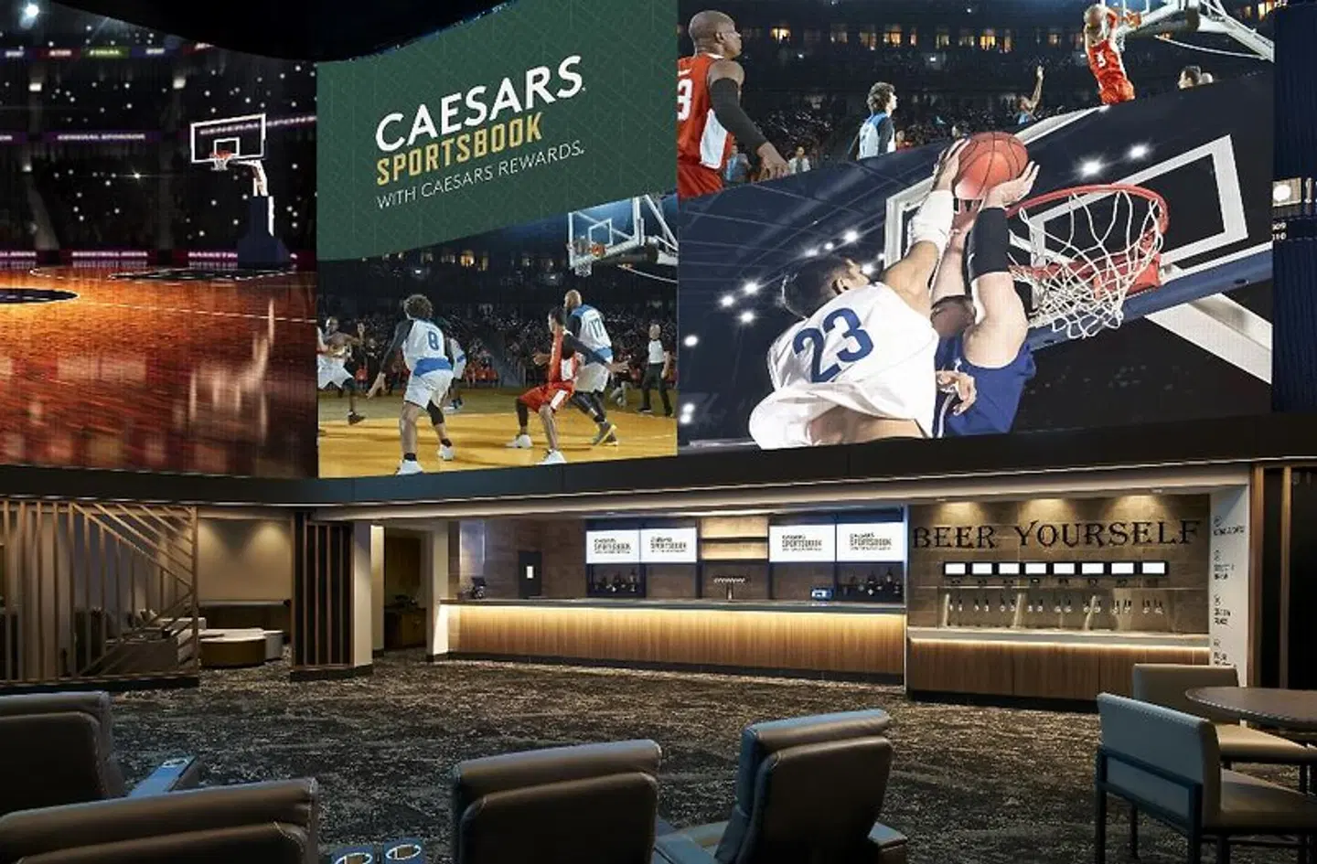 Caesars Atlantic City Bar