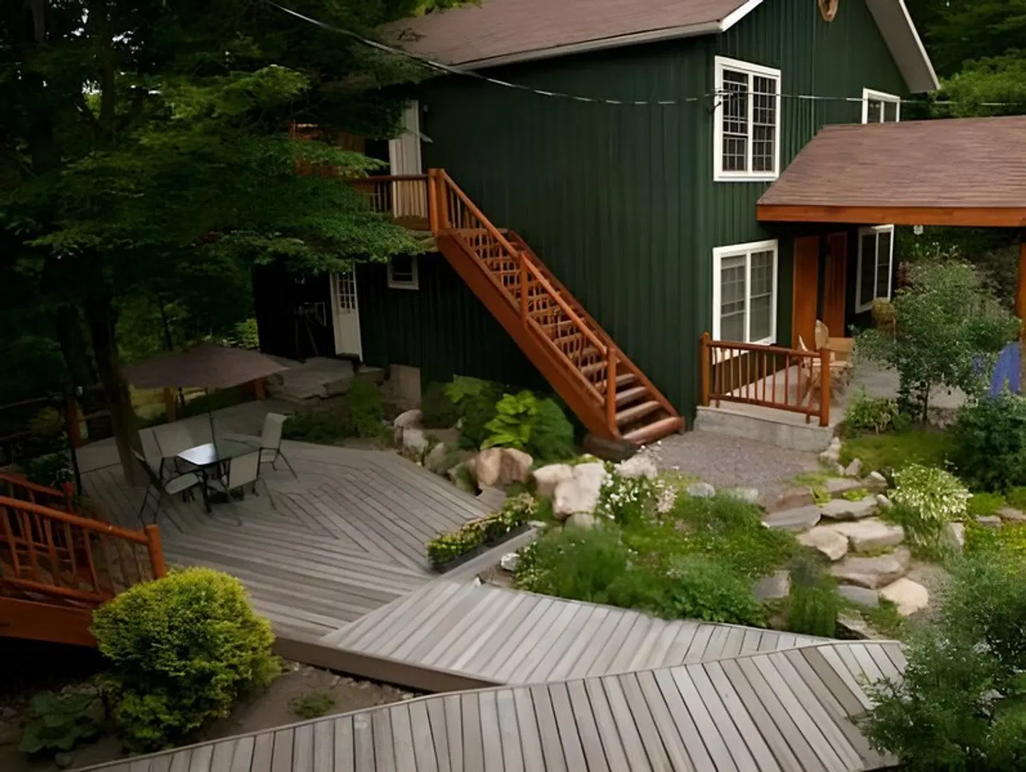 Heather Lodge Terrasse