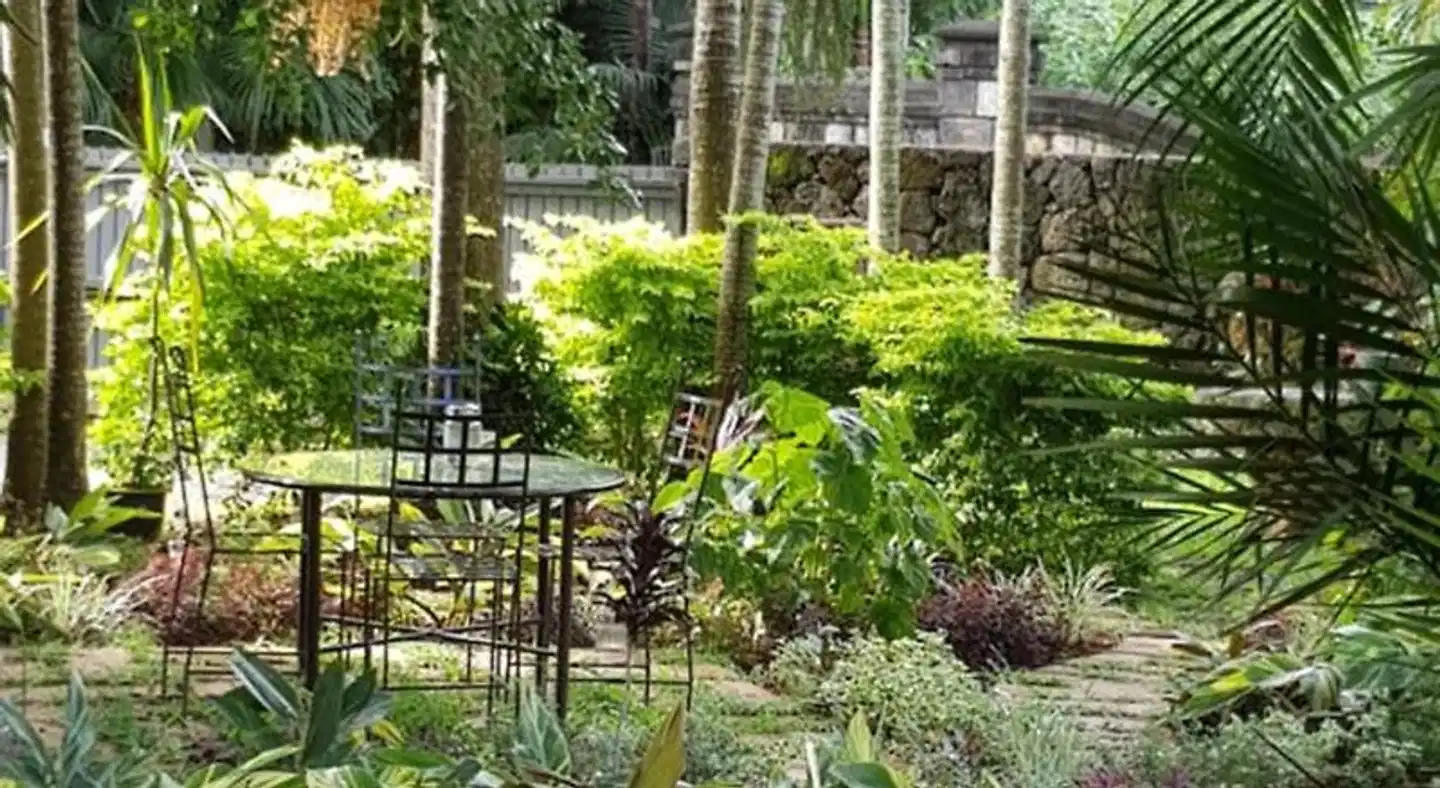 Tree Lodge Mauritius Garten