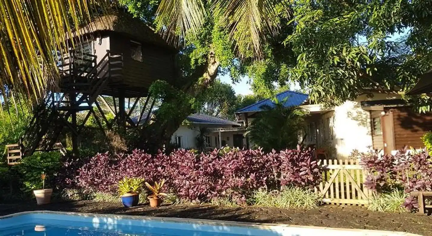 Tree Lodge Mauritius Garten