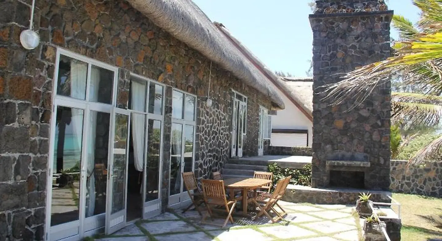 Keravel Bungalows Terrasse